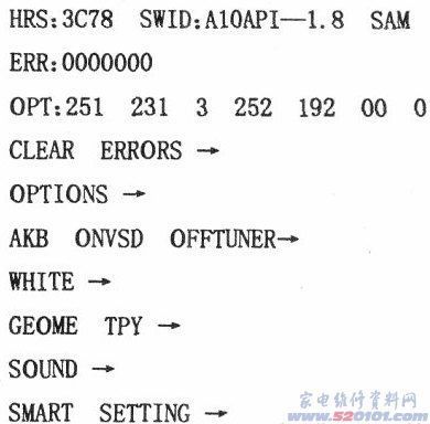 飛利浦34PT6251/93R彩電工廠總線進入和調試_家電維修資料網